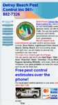 Mobile Screenshot of delraybeachpestcontrol.com